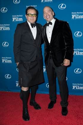 Roger Durling und Ernesto Paredes bei der 17. Verleihung des Kirk Douglas Award for Excellence in Film auf dem 40. Santa Barbara International Film Festival im Hotel Ritz-Carlton Bacara. Santa Barbara, 11.12.2024