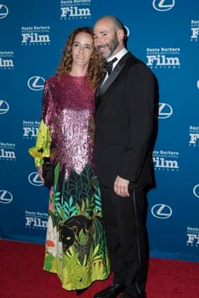 Jessica Elbaum und Rafael Marmor bei der 17. Verleihung des Kirk Douglas Award for Excellence in Film auf dem 40. Santa Barbara International Film Festival im Hotel Ritz-Carlton Bacara. Santa Barbara, 11.12.2024