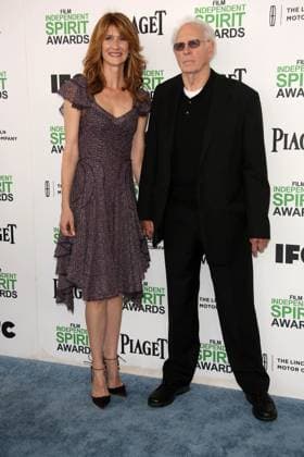 RECORD DATE NOT STATED Laura Dern, Bruce Dern at the 2014 Film Independent Spirit Awards Arrivals, Santa Monica Beach, Santa Monica, CA 03-01-14 , 12476272.jpg, talent, event, fame, entertainment, person, celebrity, people, star, famous, popular, 2014 Spirit Awards Arrivals