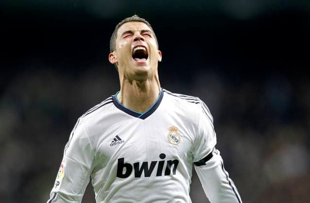 Real Madrid s Cristiano Ronaldo celebrates during La Liga Match. December 01, 2012. (ALTERPHOTOS Alvaro Hernandez) Madrid Spain EDITORIAL USE ONLY Copyright: xx ALVAROxHERNANDEZx dpphotos164615