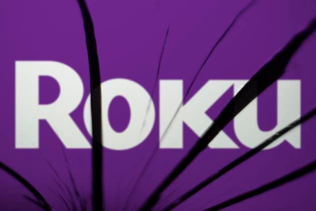 Dhaka, Bangladesh- 24 Oct 2024: Roku logo is visible on the broken glass. Dhaka, Bangladesh- 24 Oct 2024: Roku logo is visible on the broken glass. Copyright: xZoonar.com MojahidxMottakinx 22410599