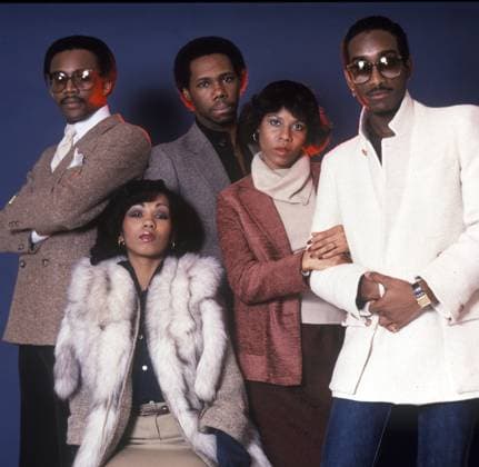 Chic Chic Nile Rodgers, Bernard Edwards, Tony Thompson, Alfa Anderson, Luci Martin, Credit:Paul Canty Avalon  Copyright: xPaulxCantyx xAvalonx 0521599999