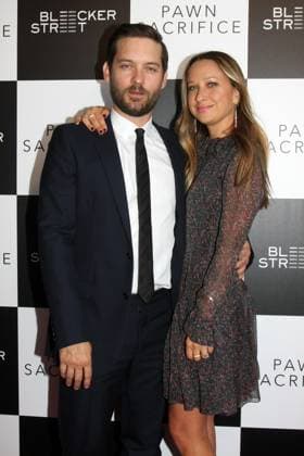 RECORD DATE NOT STATED Tobey Maguire, Jennifer Meyer at the Pawn Sacrifice LA Premiere, Writer s Guild Theater, Beverly Hills, CA 09-08-15 , 19778180.jpg, celebrity, people, famous, person, event, star, entertainment, popular, fame, talent,