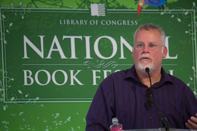 Michael Connelly speaks at the National Book Festival in Washington D.C. (September 22, 2012) Author Michael Connelly speaks at the National Book Festival on September 22, 2012. More than 100 top authors and thousands of visitors gathered on the National Mall for the two-day 12th National Book Festival in Washington D.C. Michael Connelly, who has sold more than 45 million books worldwide, decided to become a writer after discovering the books of Raymond Chandler while attending the University of Florida. After graduating in 1980, Connelly worked at newspapers in Florida, specializing in the crime beat. He has also been a crime reporter for the Los Angeles Times. After three years on the crime beat in Los Angeles, Connelly began writing his Copyright: xx JeffxMaletx jmpphotos013691