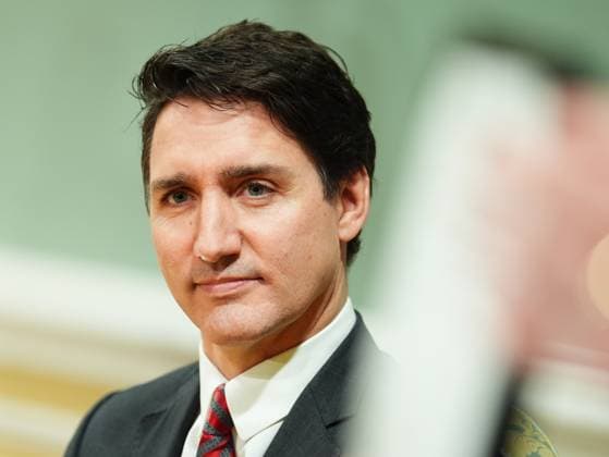 News Bilder der Woche KW51 News Bilder des Tages December 20, 2024, Ottawa, On, Canada: Prime Minister Justin Trudeau looks on during a cabinet swearing-in ceremony at Rideau Hall in Ottawa, on Friday, Dec.20, 2024. Ottawa Canada  - ZUMAc35_ 20241220_zaf_c35_034 Copyright: xSeanxKilpatrickx