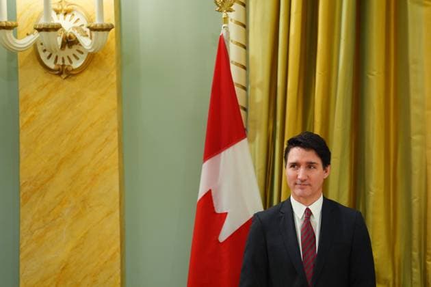December 20, 2024, Ottawa, On, Canada: Prime Minister Justin Trudeau looks on during a cabinet swearing-in ceremony at Rideau Hall in Ottawa, on Friday, Dec.20, 2024. Ottawa Canada  - ZUMAc35_ 20241220_zaf_c35_036 Copyright: xSeanxKilpatrickx