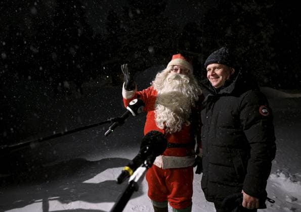 News Bilder der Woche KW51 News Bilder des Tages The Santa Claus and Finland s Prime Minister Petteri Orpo (R) meet the press prior to Orpo s North-South Summit in Saariselkä, Finnish Lapland on December 21, 2024. During the two-day security meeting they discuss European security, defence and preparedness, as well as migration, instrumentalisation of migration and border security. The guests of the Summit include EU High Representative for Foreign Affairs and Security Policy Kaja Kallas, Italian Prime Minister Giorgia Meloni, Greek Prime Minister Kyriakos Mitsotakis and Swedish Prime Minister Ulf Kristersson. Inari Finland  Copyright: xAnttixAimo-Koivistox LKFTJK20241221090916RHFJ