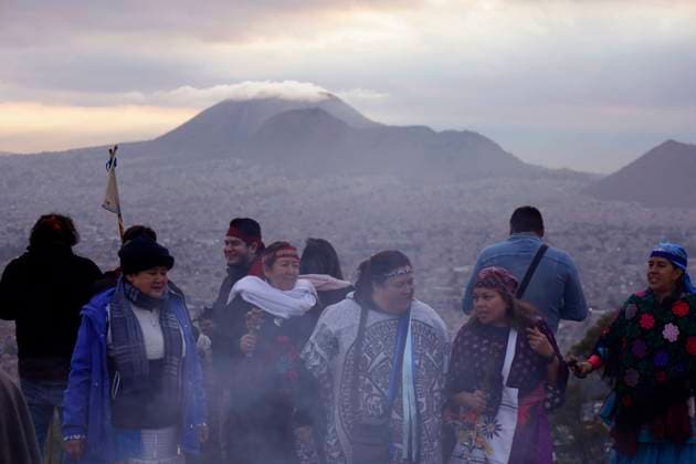Dancers In Mexico Perform Pre-Hispanic Ceremony To Welcome Winter Solstice Dancers on the Cerro de la Estrella in Mexico City, Mexico, perform a pre-Hispanic ceremony and dance to welcome the winter solstice on December 21, 2024. Mexico City Mexico  Copyright: xGerardoxVieyrax originalFilename: vieyra-notitle241221_npKvh.jpg