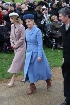 . 25 12 2024. Sandringham , United Kingdom. UK Royals attend the Christmas Day church service at Sandringham, United Kingdom.  xStephenxLockx xi-Imagesx IIM-25637-0012