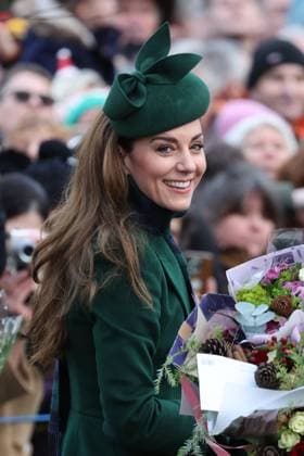 Bilder des Jahres 2024, Entertainment 12 Dezember Entertainment Themen der Woche KW52 Entertainment Bilder des Tages . 25 12 2024. Sandringham , United Kingdom. UK Royals attend the Christmas Day church service at Sandringham, United Kingdom.  xStephenxLockx xi-Imagesx IIM-25637-0033