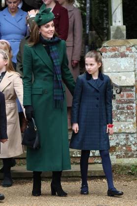 . 25 12 2024. Sandringham , United Kingdom. UK Royals attend the Christmas Day church service at Sandringham, United Kingdom.  xStephenxLockx xi-Imagesx IIM-25637-0052