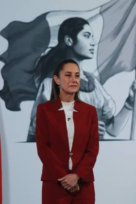 MexicoÃ¢â‚¬â ¢s President, Claudia Sheinbaum speaking about the tax system and the Mexicana de AviacioÂ³n s first anniversary during a briefing conference at National Palace. on December 26, 2024 in Mexico City, Mexico. Mexico City Mexico - ZUMAe321 20241226_zia_e321_010 Copyright: xCarlosxSantiagox