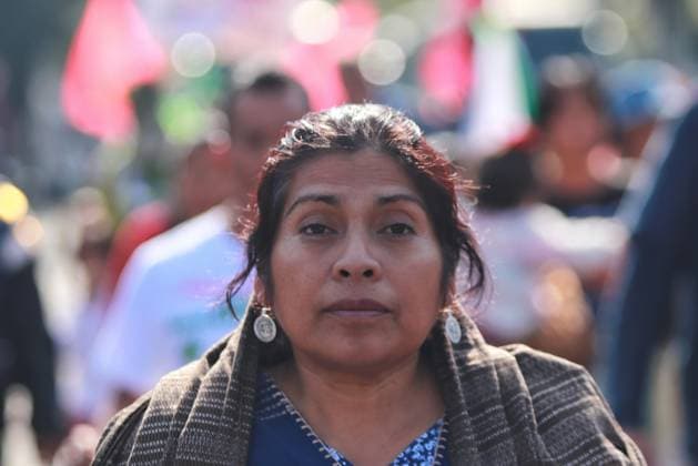 Relatives of the 43 missing students from Ayotzinapa Demonstration A person taking part during a demonstration for the 43 missing students from Ayotzinapa from the Glorieta de Peralvillo to the Basilica of Guadalupe. on December 26, 2024 in Mexico City, Mexico. (Photo by Carlos Santiago Eyepix Group). Copyright: xCarlosxSantiago xEyepixxGroupx CS_26122024_139685