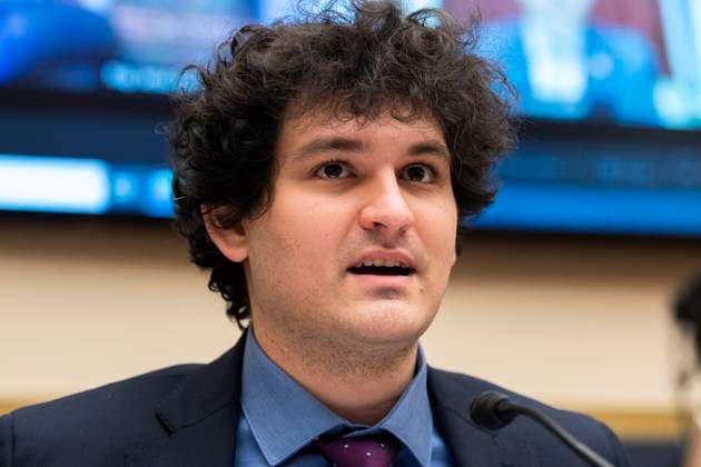 Digital Assets Hearing UNITED STATES - DECEMBER 8: Sam Bankman-Fried, founder and CEO of FTX, testifies during the House Financial Services Committee hearing titled ÒDigital Assets and the Future of Finance: Understanding the Challenges and Benefits of Financial Innovation in the United States,Ó in Rayburn Building on Wednesday, December 8, 2021. (Photo By Tom Williams CQ Roll Call) Washington DC United States EDITORIAL USE ONLY Copyright: x2020xCQ-RollxCall,xInc.x TomxWilliamsx rollcallpix141808