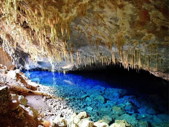 BONITO, BRAZIL - DECEMBER 27: A view of Gruta da Lago Azul on December 27, 2024 in Bonito, Mato Grosso do Sul, Brazil.  Copyright: xChinaxNewsxServicex 111539055221