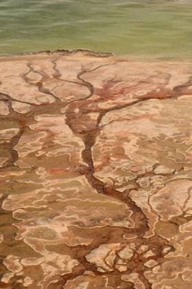 Creative Highlights World Textures ground and forms at Hierve el Agua, Oaxaca, Mexico Oaxaca, Oaxaca, Mexico R_MOHY241228C-1607691-01