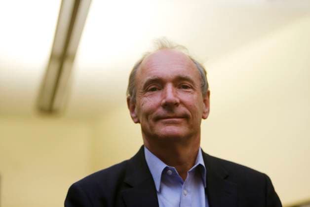Tim Berners-Lee Tim Berners-Lee, inventor of the Web and W3C Director, discusses the future of the Open Web Platform at the Computer History Museum in Mountain View, Calif., on Monday, Oct. 27, 2014. (Jim Gensheimer Bay Area News Group MCT) Mountain View CA USA EDITORIAL USE ONLY Copyright: xx 1159621 JimxGensheimerx krtphotoslive703440