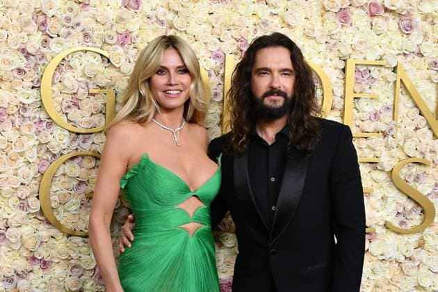 Entertainment Themen der Woche KW01 Heidi Klum and Tom Kaulitz attends the 82nd Annual Golden Globe Awards at The Beverly Hilton on January 05, 2025 in Beverly Hills, California. Photo: Casey Flanigan imageSPACE MediaPunch Copyright: xCaseyxFlanigan imageSPACEx MediaPunchx