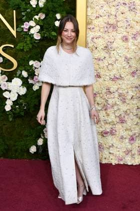 Kaley Cuoco attends the 82nd Annual Golden Globe Awards at The Beverly Hilton on January 05, 2025 in Beverly Hills, California. Photo: Casey Flanigan imageSPACE MediaPunch Copyright: xCaseyxFlanigan imageSPACEx MediaPunchx