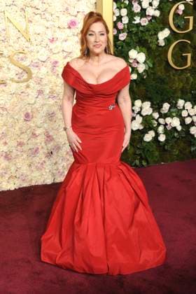 Lisa Ann Walter bei der Verleihung der 82. Golden Globe Awards 2025 im Beverly Hilton Hotel. Beverly Hills, 05.01.2025