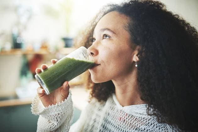 Young girl drinking green smoothie, model released, , property released, , 45469796.jpg, person, raw, hipster, indoor, drinking, woman, female, nutrition, detox, smiling, vitamin, eating, green, happy, healthy eating, lifestyle, smoothie, juice, adult, fruit, health, concept, meal, vegetable, dieting, beverage, breakfast, young, girl, food, glass, fresh, natural, table, beautiful, organic, diet, confidence, leafy, human, fitness, wellness, south africa, vitality, weight, routine, one person, healthy lifestyle, well-being, vegetarian RECORD DATE NOT STATED