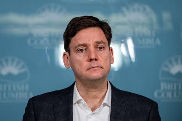 January 7, 2025, Vancouver, Bc, CANADA: B.C. Premier David Eby pauses as he speaks during a news conference in Vancouver, on Tuesday, January 7, 2025. Vancouver CANADA  - ZUMAc35_ 20250107_zaf_c35_011 Copyright: xEthanxCairnsx