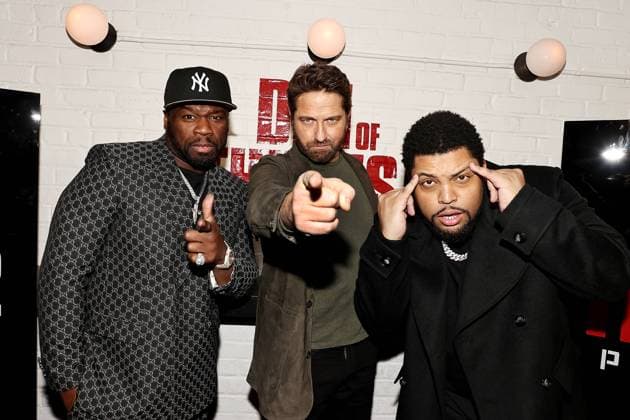 Bilder des Jahres 2025, Entertainment 01 Januar Entertainment Themen der Woche KW02 Lionsgate s Den of Thieves 2: Pantera New York Tastemaker Screening At Metrograph Featuring: Curtis 50 Cent Jackson, Gerard Butler and O Shea Jackson Jr. Where: New York, United States When: 07 Jan 2025 Credit: Dave Allocca StarPix for Lionsgate INSTARimages EDITORIAL USE ONLY. NOT FOR USE BY NEWSPAPERS BASED IN THE UK. Copyright: xDavexAlloccax xStarPixxforxLionsgatex instar54419833