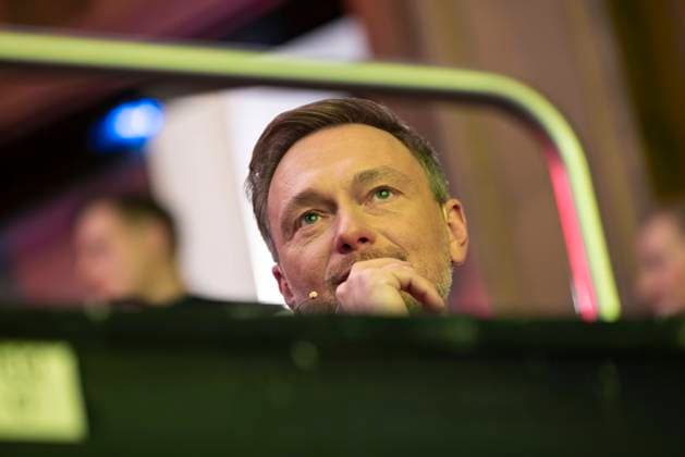 Christian Lindner MdB, Bundesvorsitzender der FDP. Dreikönigstreffen 2025 der FDP in Stuttgart. 06.01.2024: Stuttgart, Baden-Württemberg, Deutschland. *** Christian Lindner MdB, Federal Chairman of the FDP Dreikönigstreffen 2025 der FDP in Stuttgart 06 01 2024 Stuttgart, Baden Württemberg, Germany