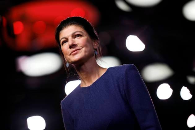 News Themen der Woche KW02 News Bilder des Tages Politikerin Sahra Wagenknecht (BSW) auf dem Bundesparteitag der Partei Bündnis Sahra Wagenknecht (BSW) im World Conference Center in Bonn. Bonn, 12.01.2025 NRW Deutschland *** Politician Sahra Wagenknecht BSW at the federal party conference of the Alliance Sahra Wagenknecht BSW party at the World Conference Center in Bonn Bonn, 12 01 2025 NRW Germany Copyright: xChristophxHardtx
