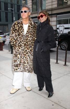 Entertainment Themen der Woche KW03 Entertainment Bilder des Tages NEW YORK, NY- JANUARY 13: Robbie Williams and Ayda Field seen at Watch What Happens Live With Andy Cohen on January 13, 2025 in New York City. Copyright: xRWx