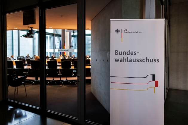 News Themen der Woche KW03 News Bilder des Tages Sitzung des Bundeswahlausschusses im Deutschen Bundestag in Berlin, 14.01.2025. Berlin Deutschland *** Meeting of the Federal Election Committee in the German Bundestag in Berlin, 14 01 2025 Berlin Germany Copyright: xx