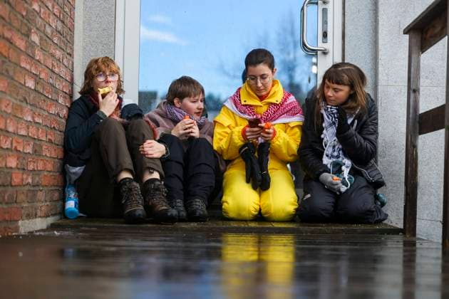 Extinction Rebellion demonstrerer Sandefjord 20250114. Extinction Rebellion og Greta Thunberg demonstrerer utenfor hottellet hvor Sandefjord-konferansen avholdes. Foto: Trond Reidar Teigen NTB Sandefjord Norge oS1DHZ_07Hk EDITORIAL USE ONLY Ref:_BNC_POLoS1DHZ_07Hk.jpg *** Extinction Rebellion demonstrates Sandefjord 20250114 Extinction Rebellion and Greta Thunberg demonstrating outside the hotel where the Sandefjord conference is being held Photo Trond Reidar Teigen NTB Sandefjord Norway oS1DHZ 07Hk EDITORIAL USE ONLY Ref BNC POLoS1DHZ 07Hk jpg  Copyright: xTrondxReidarxTeigenx xNTBx