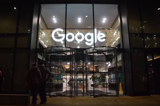 January 14, 2025, London, England, United Kingdom: General view of the Google UK headquarters in Pancras Square as the company faces investigation by the Competition and Markets Authority (CMA) over its search and advertising practices. London United Kingdom - ZUMAv130 20250114_zip_v130_005 Copyright: xVukxValcicx