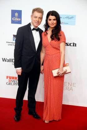 Michael Mittermeier und Ehefrau bei 53. Goldene Kamera 2018 in Hamburg, Roter Teppich, Hamburg Deutschland, Germany