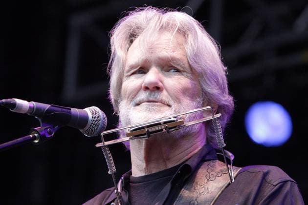 Saenger Kris Kristofferson am 12.07.2008 beim Konzert in der Zitadelle Spandau, Berlin Photos: Scherf Berlin Deutschland *** Singers Kris Kristofferson on 12 07 2008 at Concert in the Citadel Spandau, Berlin Photos Scherf Berlin Germany