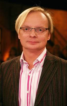 Uwe Steimle, Schauspieler und Hauptkommissar aus der Krimireihe Polizeiruf 110, zu Gast in der Live Sendung Koelner Treff in Koeln am 04.04.08. Nordrhein-Westfalen Deutschland, Germany *** Uwe Steimle, Actors and Chief Commissioner from the crime series Polizeiruf 110, to Guest in the Live Broadcast Koelner Meet in Cologne on 04 04 08 North Rhine Westphalia Germany, Germany