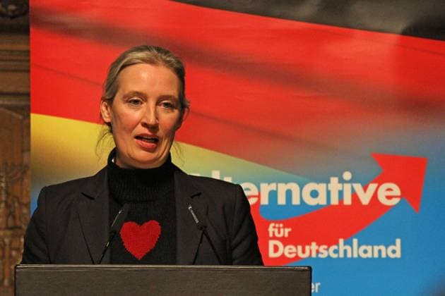 News Themen der Woche KW03 Alice Weidel im Hamburger Rathaus auf Einladung der Hamburger AfD Bürgerschaftsfraktion. Hamburg, der 16.01.2025 Alice Weidel im Hamburger Rathaus auf Einladung der Hamburger AfD Bürgerschaftsfraktion, Hamburg-Innenstadt Hamburg Deutschland Hamburger Rathaus *** Alice Weidel at Hamburg City Hall at the invitation of the Hamburg AfD parliamentary group Hamburg, 16 01 2025 Alice Weidel at Hamburg City Hall at the invitation of the Hamburg AfD parliamentary group, Hamburg city center Hamburg Germany Hamburg City Hall