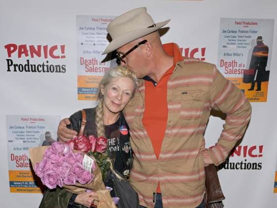 Entertainment Themen der Woche KW03 Entertainment Bilder des Tages January 17, 2025, Burbank, California, USA: Frances Fisher and Billy Zane attend Panic Productions Death Of A Salesman Red Carpet Premiere Burbank USA - ZUMAb173 20250117_aap_b173_020 Copyright: xBillyxBennightx