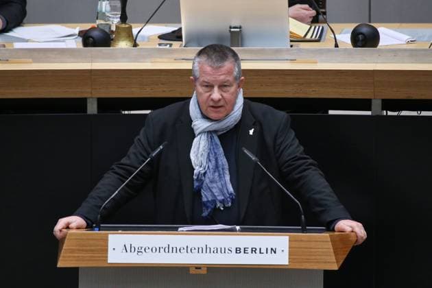 Berlin, Deutschland, 16.01.2025: Berliner Abgeordnetenhaus: 59. Sitzung: Christian Goiny, CDU *** Berlin, Germany, 16 01 2025 Berlin House of Representatives 59 Session Christian Goiny, CDU Copyright: xdtsxNachrichtenagenturx dts_56042
