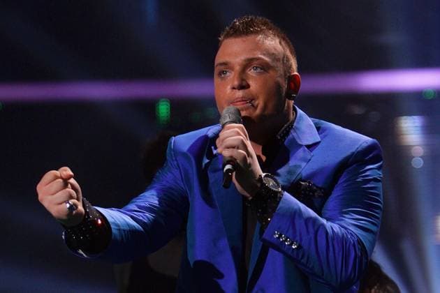Menowin Froehlich bei der Generalprobe im Finale bei der Siebten Staffel von DSDS - im RTL Studio in Koeln am 17.04.10. Nordrhein-Westfalen Nordrhein-We Germany *** Menowin Froehlich at the Dress rehearsal at Final at the Seventh Relay from DSDS at RTL Studio in Cologne on 17 04 10 North Rhine Westphalia North Rhine We Germany