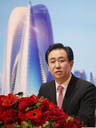 Hui Ka-yan, Chairman of the Board of China Evergrande Group, attends the China Evergrande Group 2017 Annual Results at the Four Seasons Hotel in Central. 26MAR18 SCMP David Wong Hong Kong China EDITORIAL USE ONLY  Copyright: xx 60476088 DavidxWongx scmpphotos909606