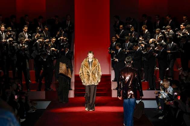 Bilder des Jahres 2025, Entertainment 01 Januar Entertainment Themen der Woche KW03 Défilé Dolce Gabbana pendant la semaine de la mode masculine automne hiver 2025 2026 de Milan Défilé Dolce Gabbana pendant la semaine de la mode masculine automne hiver 2025 2026 de Milan, Italie, le 18 janvier 2025 Dolce Gabbana fashion show during Milan Mens Fashion Week Fall Winter 2025 2026 in Milan, Italy, on January 18, 2025 Milan Italie  Copyright: xAgencex xBestimagexAgencex xBestimagex