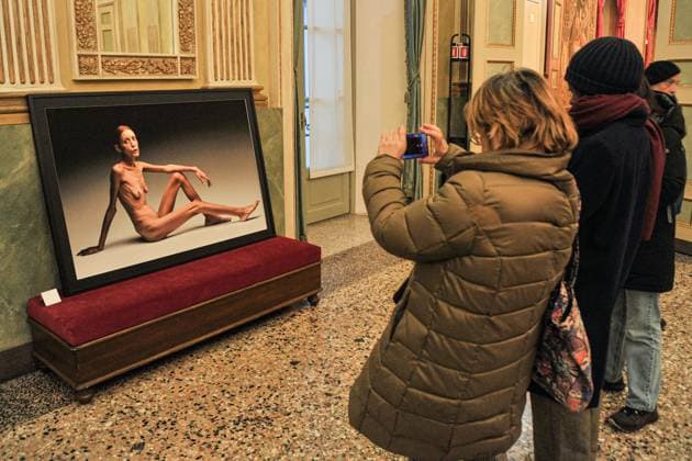 Entertainment Themen der Woche KW03 Entertainment Bilder des Tages foto IPP Mario Romano Milano 19 01 2025 Mostra Fotografica a Palazzo Reale dedicata ad Oliviero Toscani nella foto la mostra Italy Photo Press - World Copyright Mostra Fotografica di Oliviero T *** photo IPP Mario Romano Milan 19 01 2025 Photographic Exhibition at Palazzo Reale dedicated to Oliviero Toscani in the photo the exhibition Italy Photo Press World Copyright Photographic Exhibition of Oliviero T 