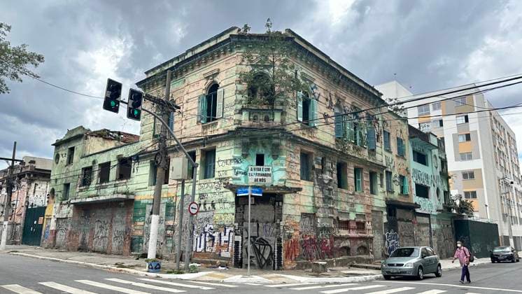 RECORD DATE NOT STATED Buildings of the old crackland Sao Paulo (SP), 19 01 2025 - Cracolandia Movimentacao SP - Cracolandia buildings that were expropriated in the region of Guaianazes and Helvetia streets, on the afternoon of Sunday, January 19, 2025. (Foto: Oslaim Brito Thenews2 imago images) Buildings of the old crackland  Copyright: xOslaimxBritox