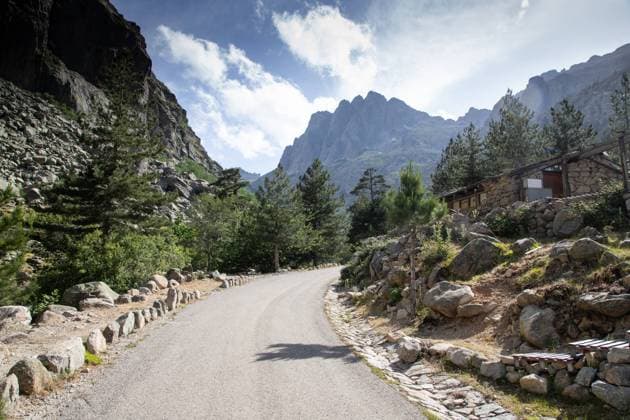 Mountain scenery, Island of Corsica, France Copyright: NagyxMelinda 1265-497