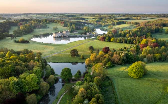 Leeds Castle at sunrise, Kent, England, United Kingdom Copyright: RobertxCanis 1200-705