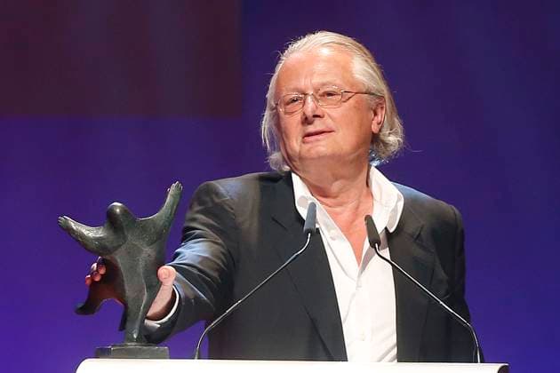 Preistraeger Frank Castorf bei der Verleihung des 23. B.Z.-Kulturpreis 2014 in Berlin, Theater am Kurfuerstendamm, Preisverleihung, Berlin Deutschland, Germany *** Preistraeger Frank Castorf at the award Ceremony of 23 B Z Culture Prize 2014 in Berlin, Theatre on Kurfuerstendamm, Award ceremony, Berlin Germany, Germany