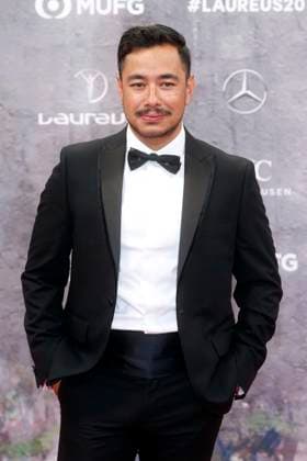 Nirmal Purja beim 20. Laureus World Sports Award, Preisverleihung im Sport in Berlin, Roter Teppich, Berlin Deutschland, Germany *** Nirmal Purja at 20 Laureus World Sports Award, Award ceremony at Sport in Berlin, Red Carpet, Berlin Germany, Germany