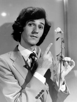 Disco Moderator Ilja Richter in Disco , Deutschland 1975., Hamburg Hamburg Deutschland *** Disco presenter Ilya Judges in Disco , Germany 1975 , Hamburg Hamburg Germany Copyright: Roba ROB_28039 EDITORIAL USE ONLY