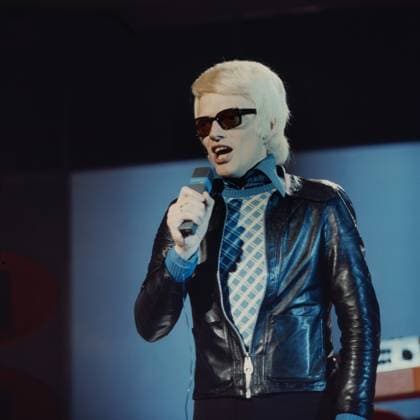 Heino Schlagersänger Heino bei einem Auftritt, Deutschland 1970er Jahre., Deutschland *** Heino Pop singer Heino at a Performance, Germany 1970s Years , Germany Copyright: Roba ROB_28072 EDITORIAL USE ONLY